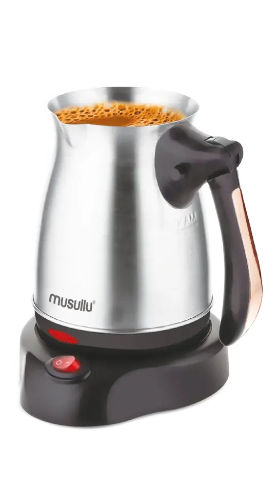 Musullu MSL-CM212 Elektrikli Cezve Çelik