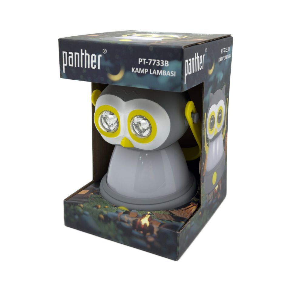 Panther PT-7733B Baykuş Figürlü LED Kamp Lambası