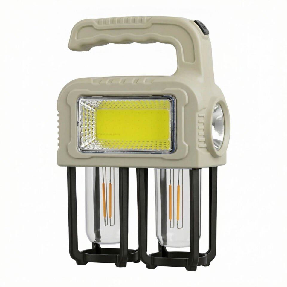 Panther PT-6219 USB Şarjlı Solar El Feneri