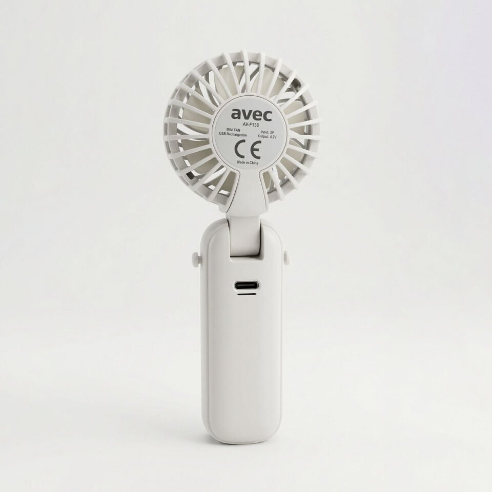 AVEC AV-F138 USB ŞARJLI MİNİ FAN