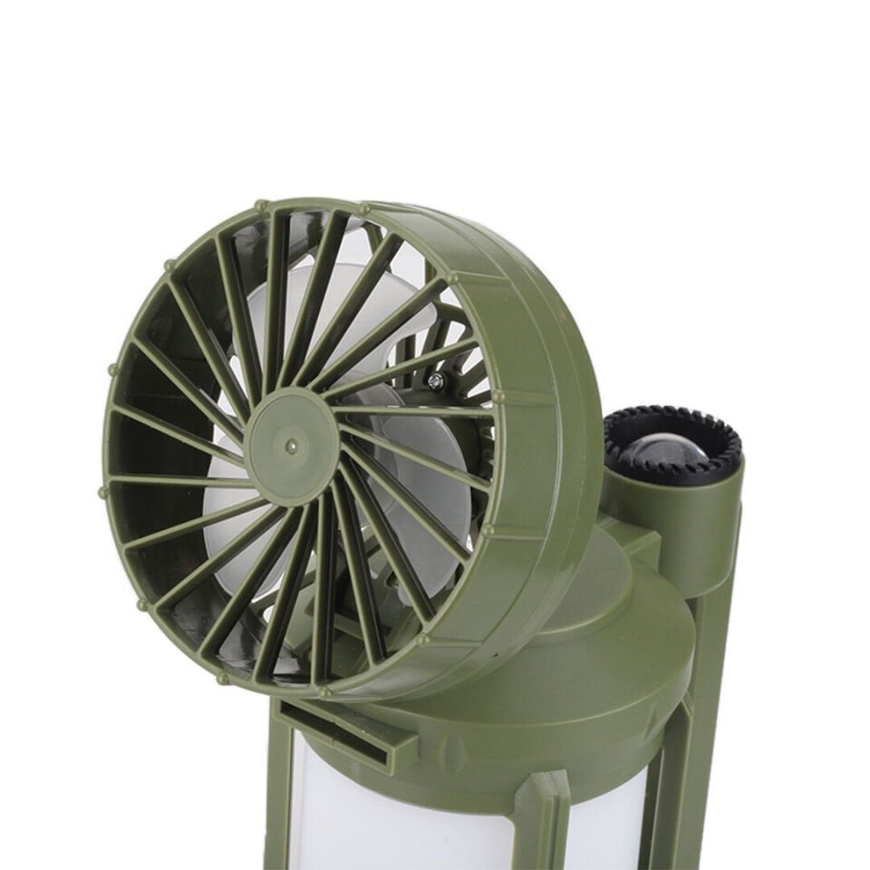 Panther PT-576 USB Şarjlı Solar Fanlı Kamp Lambası