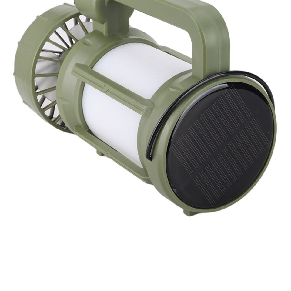 Panther PT-576 USB Şarjlı Solar Fanlı Kamp Lambası