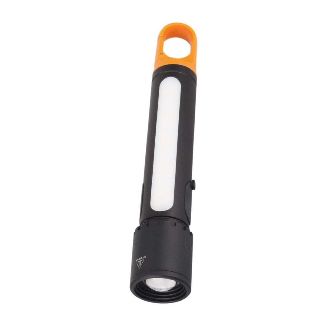 Panther PT-8463 USB Şarjlı Profesyonel Klipsli Çift LED El Feneri