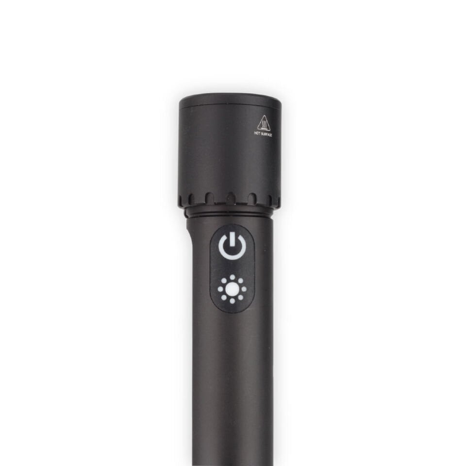 Panther PT-8463 USB Şarjlı Profesyonel Klipsli Çift LED El Feneri