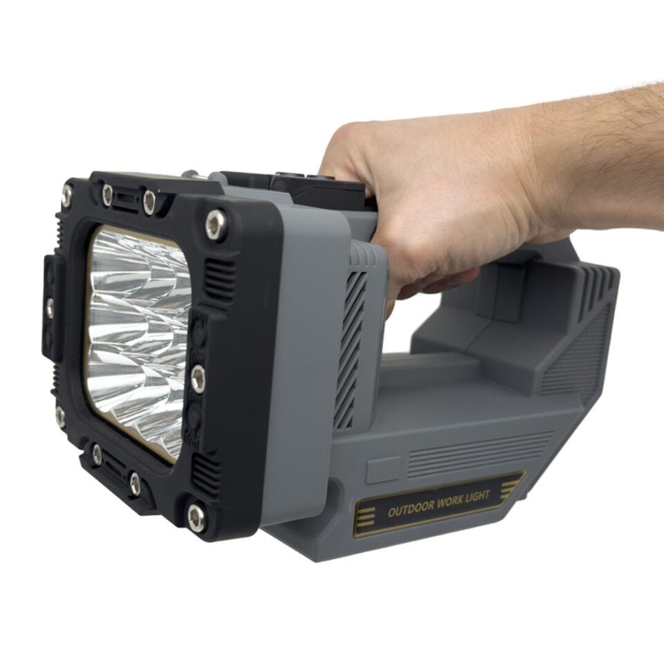 Panther PT-8437 USB Şarjlı Solar Profesyonel Arama Feneri