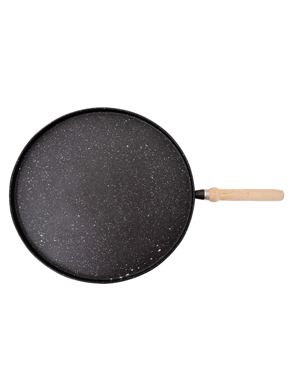 Gözleme ve Bazlama Tavasi 36 cm Ahşap Saplı