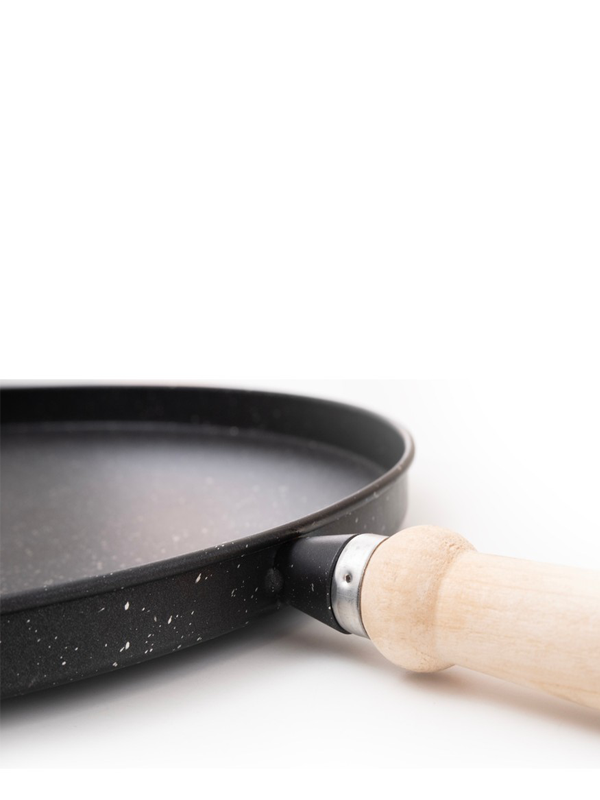Gözleme ve Bazlama Tavasi 36 cm Ahşap Saplı