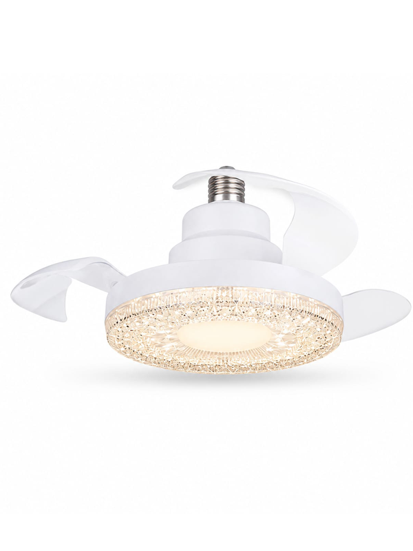 Hiva Hv-501 Gizli Pervaneli Led Ampul-Tavan Vantilatörü