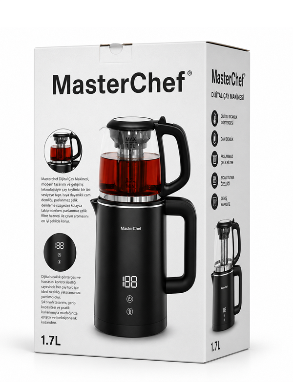 Masterchef Dijital Çay Makinesi