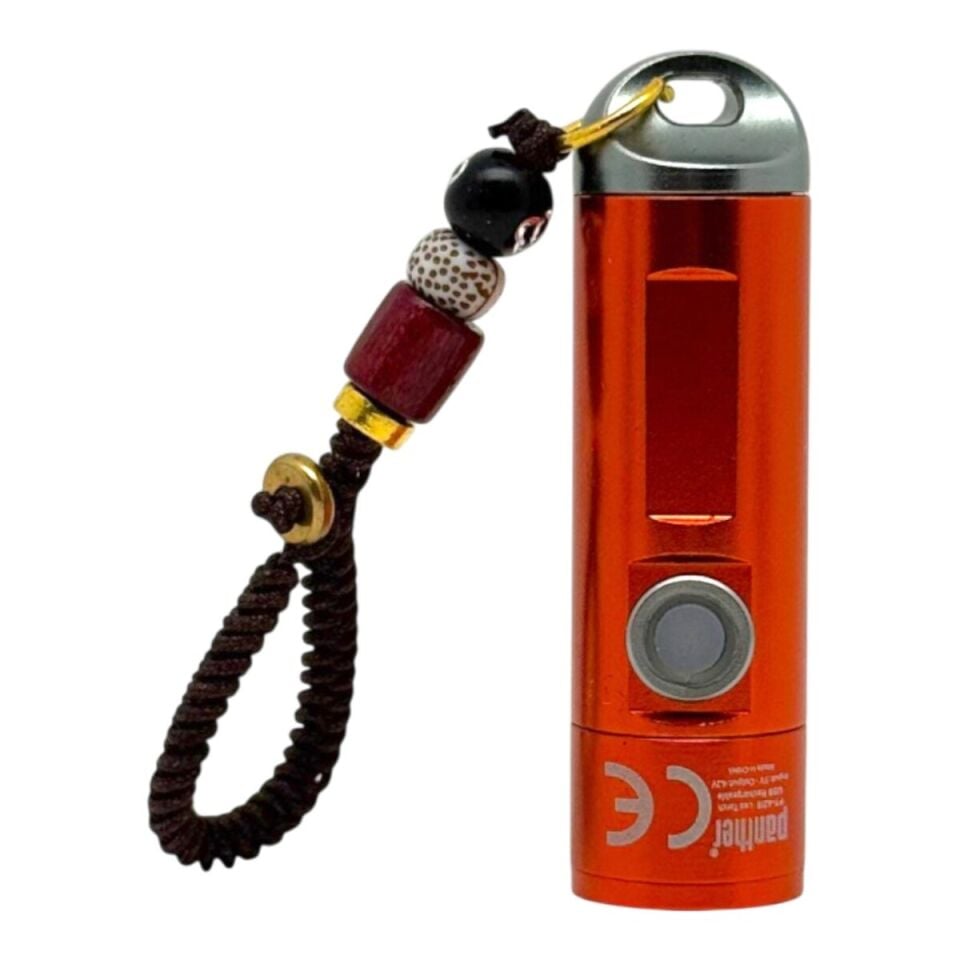Panther PT-6215 USB Şarjlı Profesyonel Anahtarlık Tipi El Feneri