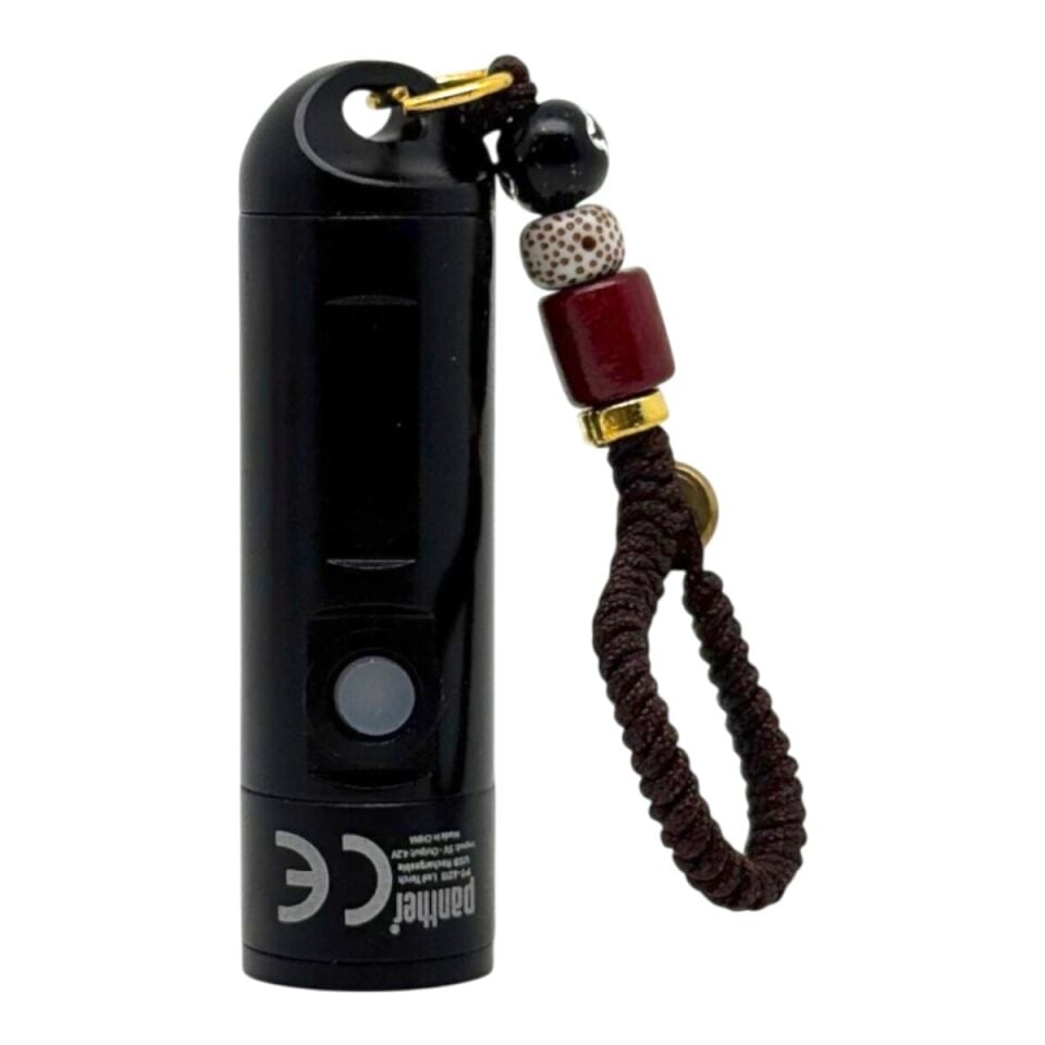 Panther PT-6215 USB Şarjlı Profesyonel Anahtarlık Tipi El Feneri