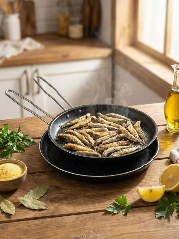MasterChef İkiz Balık Tavası 32 Cm – Mutfaklarda Profesyonel