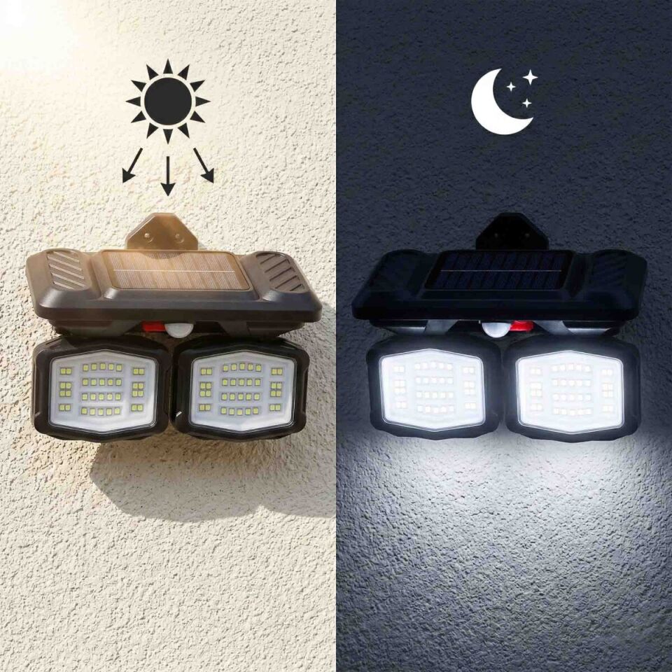PANTHER PT-2993 SOLAR LED DUVAR LAMBASI